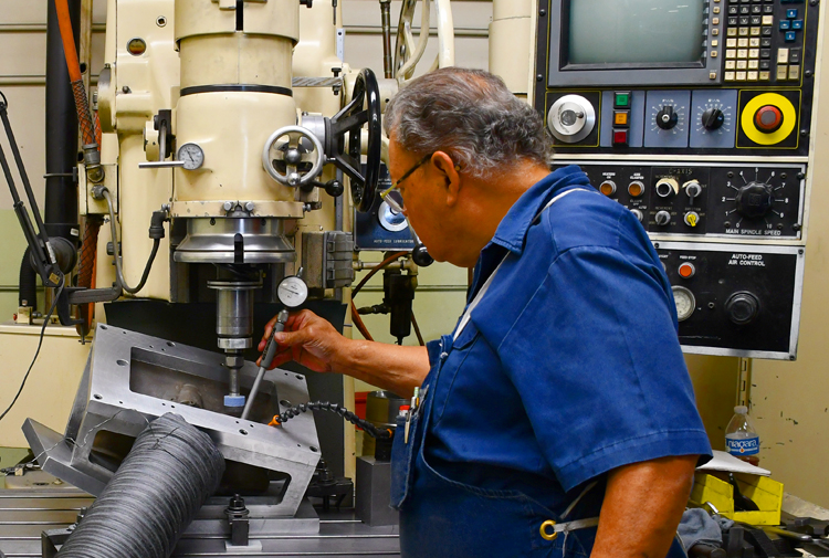 Precision Grinding at Great Western Grinding in Huntington Beach, CA